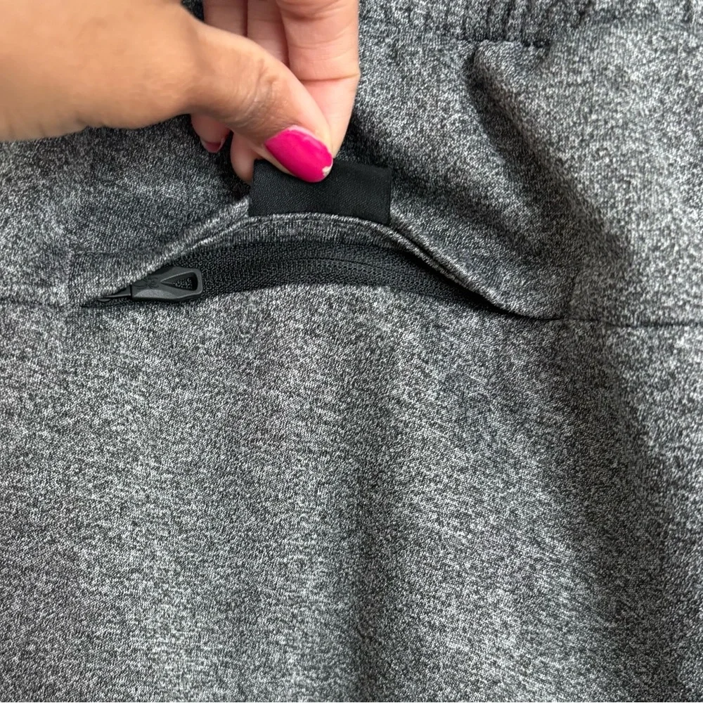 Spyder Active Mens Gray Sweatpants Small Dark Gray Drawstring Pockets Athleisure